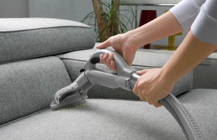 Vacuuming Upholstered