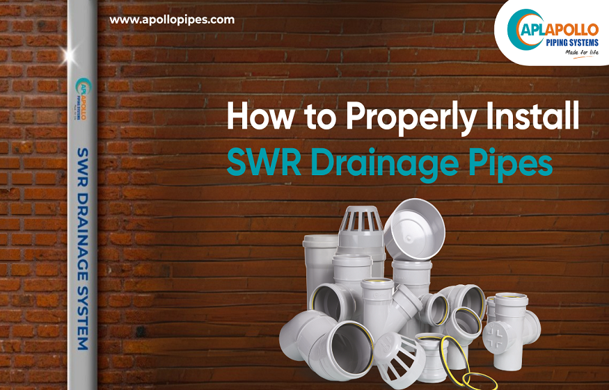 How to Properly Install SWR Drainage Pipes?