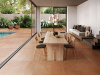 Terracotta outdoor tile